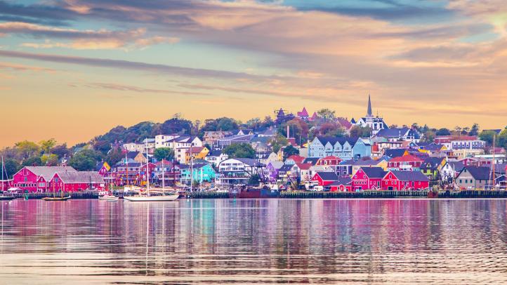 Lunenburg waterfront, Nova Scotia