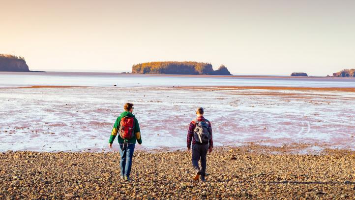 beach walk