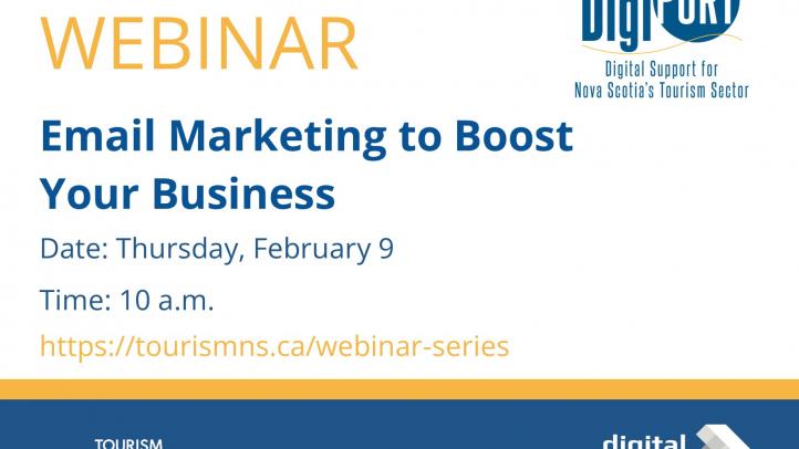 Webinar: Email Marketing to Boost Your Business - February 9 at 10am